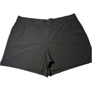 Columbia Women's Pull On Black Shorts Size 3XL Stretch
